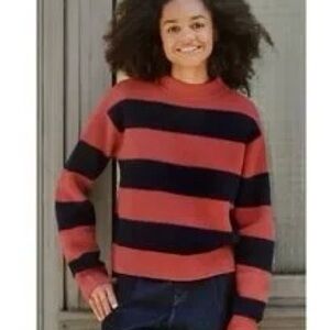 Comptoir Des Cotonniers | Uniqlo Striped Women's Sweater - Blue & Red